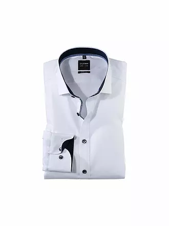 OLYMP LEVEL FIVE | Camisa Body Fit Manga Extralarga | 